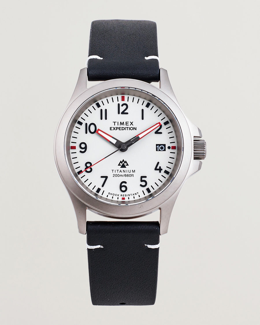Mies | Timex Expedition Titanium 38mm Light Gray Dial | Timex | Expedition Titanium 38mm Light Gray Dial