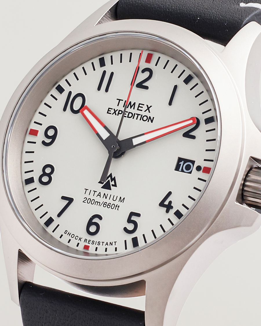 Mies | Timex Expedition Titanium 38mm Light Gray Dial | Timex | Expedition Titanium 38mm Light Gray Dial