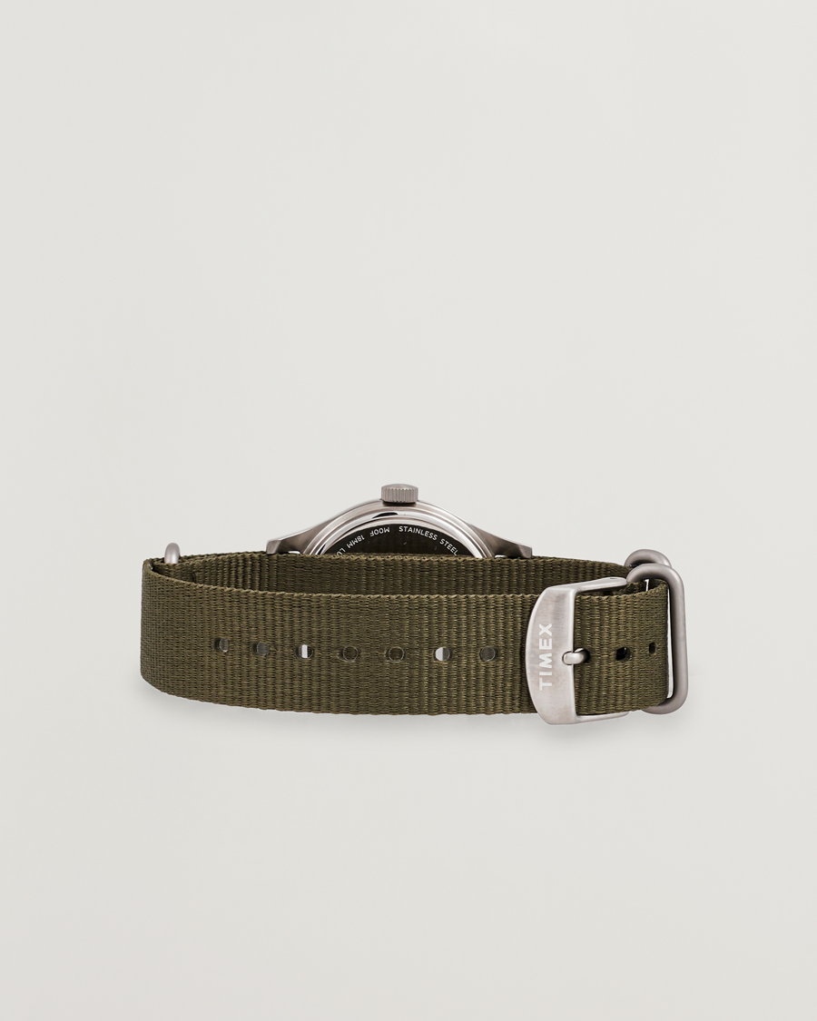 Mies | Timex MK1 Hand Wind 36mm Green Black Dial | Timex | MK1 Hand Wind 36mm Green Black Dial