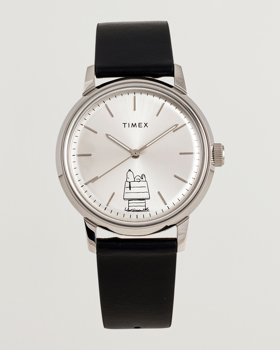 Mies | Timex Timex X Peanuts Automatic Snoopy 40mm Silver Dial | Timex | X Peanuts Automatic Snoopy 40mm Silver Dial