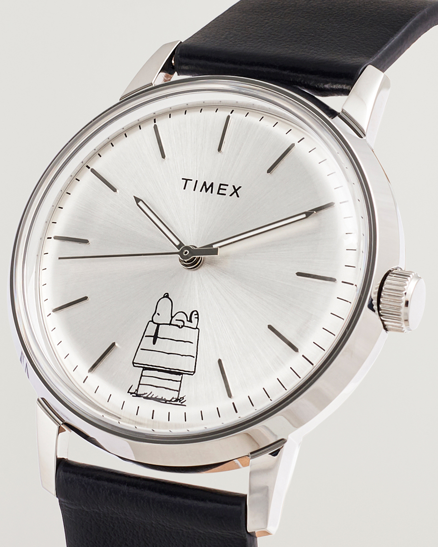 Mies | Timex Timex X Peanuts Automatic Snoopy 40mm Silver Dial | Timex | X Peanuts Automatic Snoopy 40mm Silver Dial