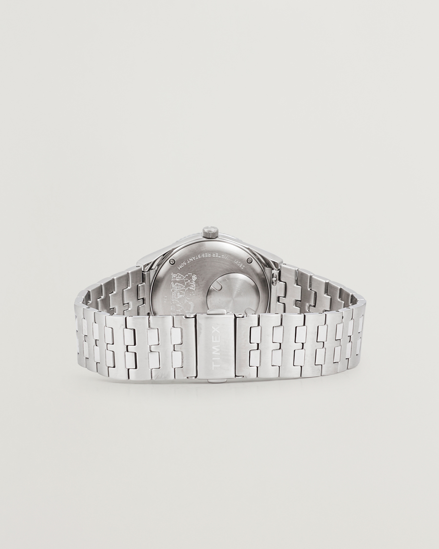 Mies | Timex Timex X Peanuts Q GMT Snoopy 38mm Silver Dial | Timex | X Peanuts Q GMT Snoopy 38mm Silver Dial