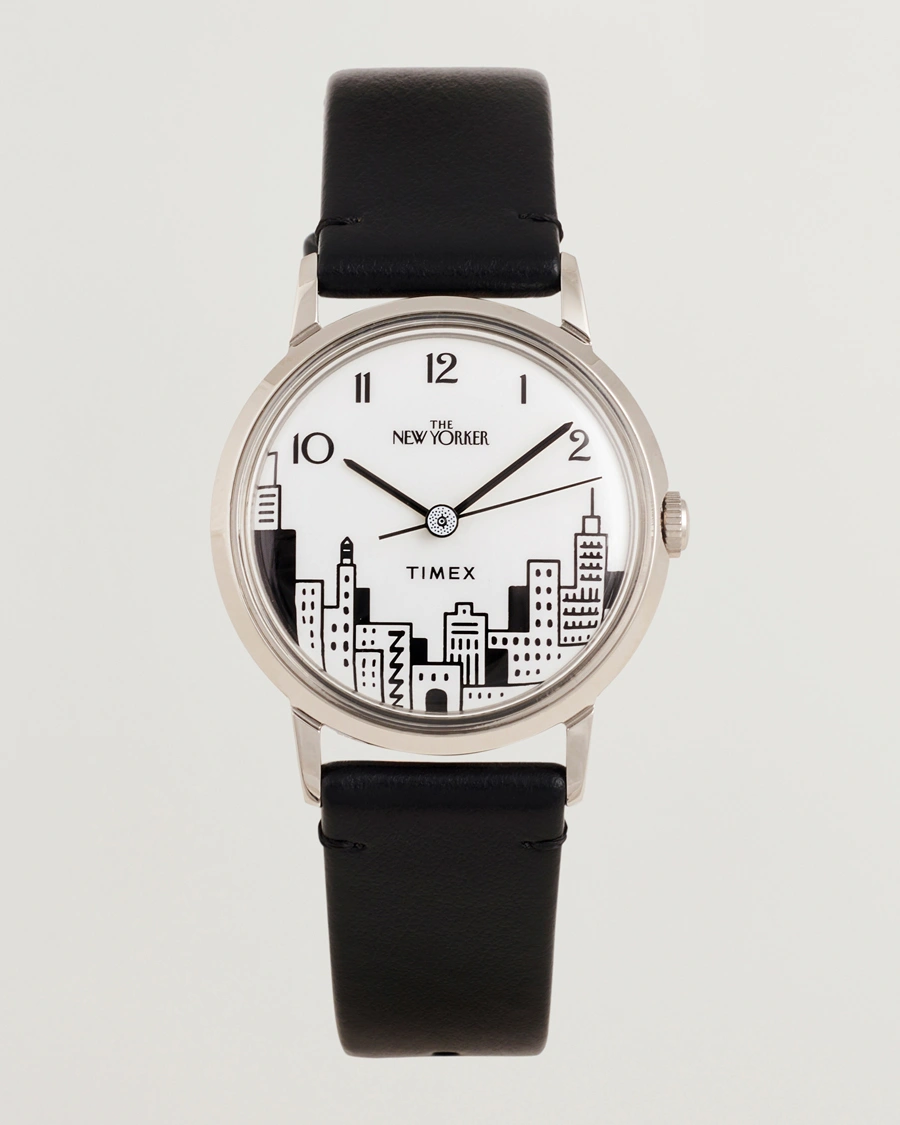 Mies | Timex Timex X New Yorker Marlin Hand Wind 34mm White Dial | Timex | X New Yorker Marlin Hand Wind 34mm White Dial