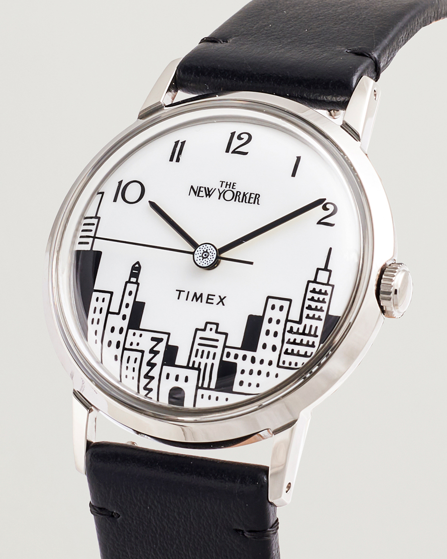Mies | Timex Timex X New Yorker Marlin Hand Wind 34mm White Dial | Timex | X New Yorker Marlin Hand Wind 34mm White Dial
