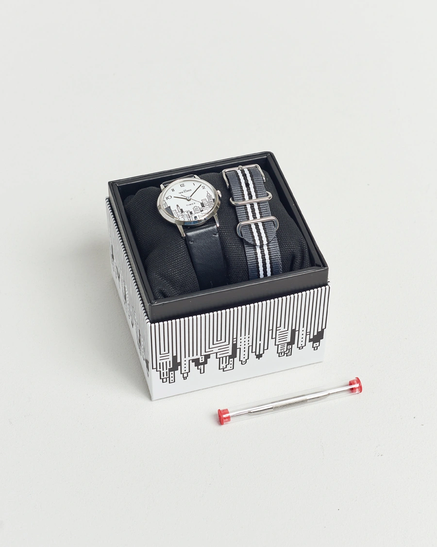 Mies | Timex Timex X New Yorker Marlin Hand Wind 34mm White Dial | Timex | X New Yorker Marlin Hand Wind 34mm White Dial