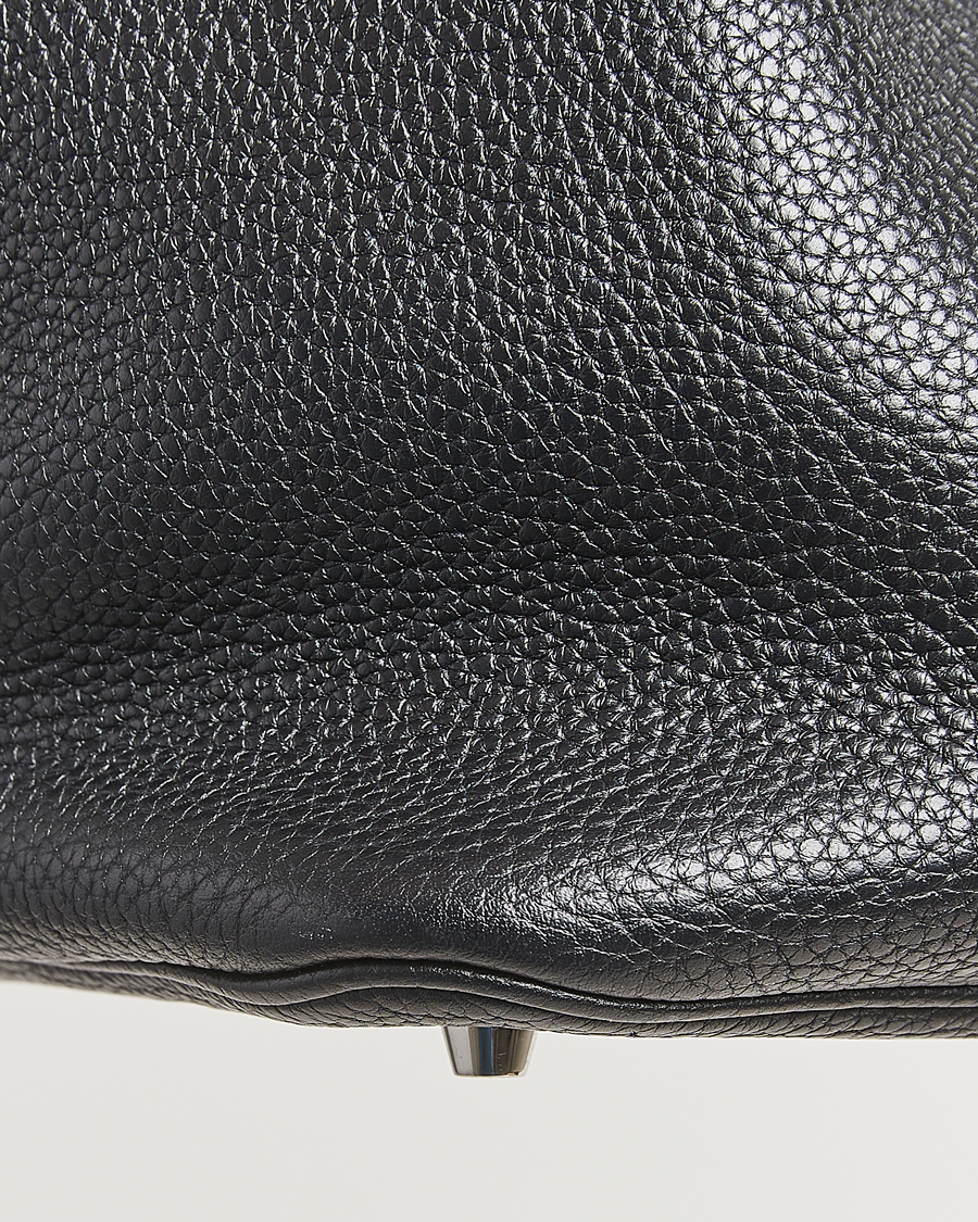 Mies | Hermès Pre-Owned Picotin Lock 22 Taurillon Clemence Leather Black | Hermès Pre-Owned | Picotin Lock 22 Taurillon Clemence Leather Black