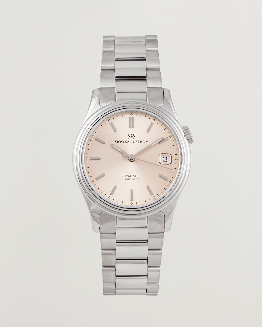 Mies | Sjöö Sandström Royal Steel Classic 36mm Sand and Steel | Sjöö Sandström | Royal Steel Classic 36mm Sand and Steel