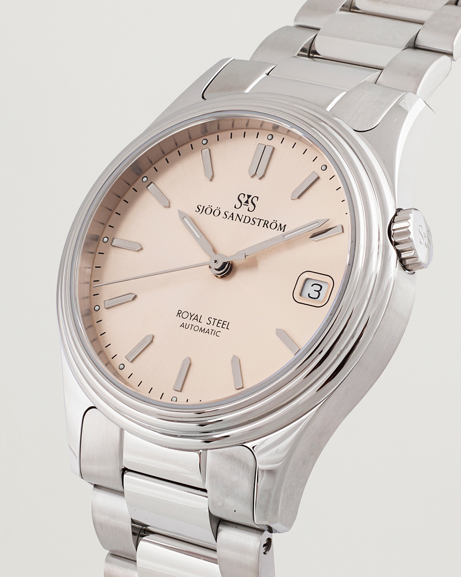 Mies | Sjöö Sandström Royal Steel Classic 36mm Sand and Steel | Sjöö Sandström | Royal Steel Classic 36mm Sand and Steel