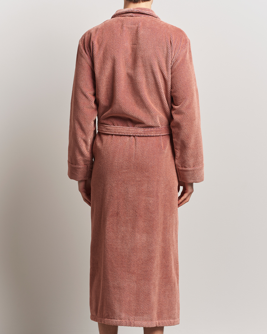 Mies | OAS Velour Long Robe Roza | OAS | Velour Long Robe Roza