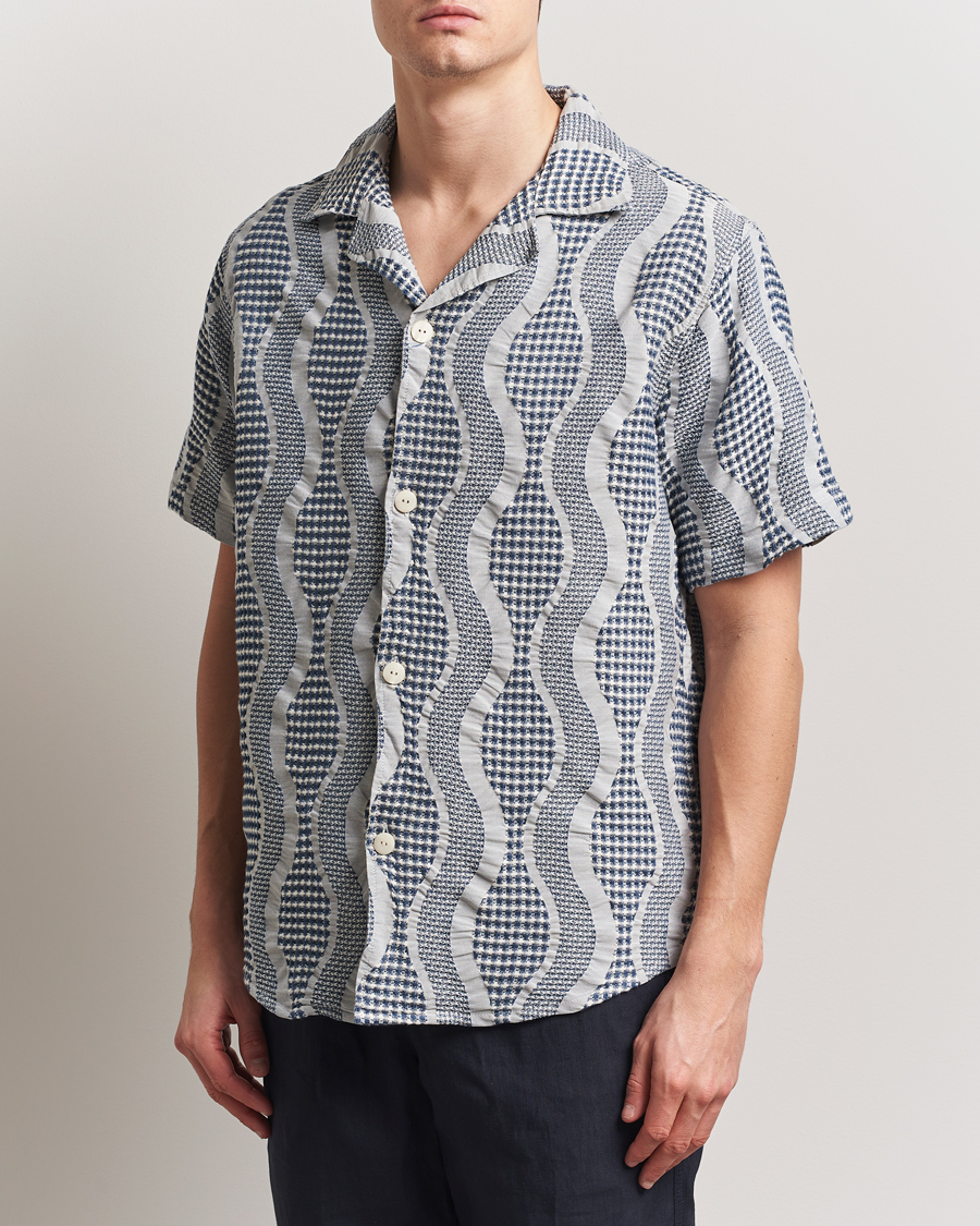 Mies | Kauluspaidat | OAS | Cuba Waffle Shirt Coma