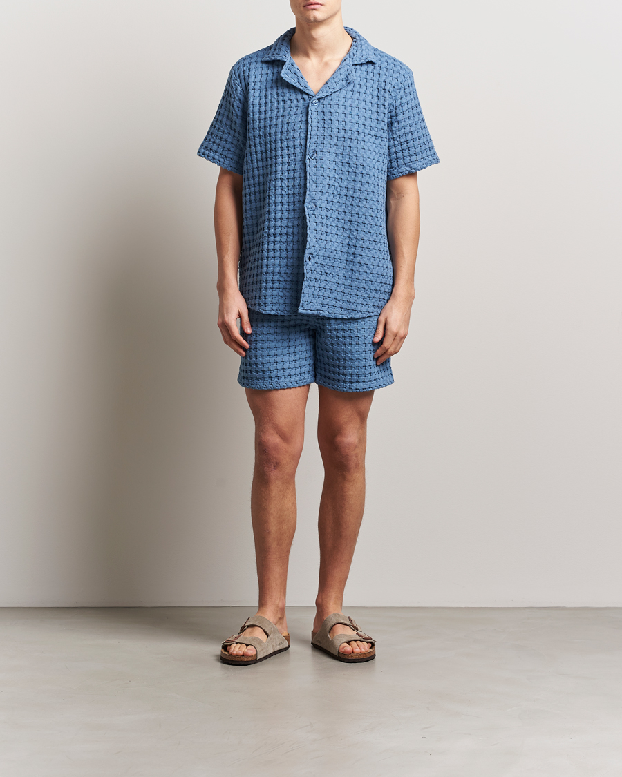 Mies | Kauluspaidat | OAS | Cuba Waffle Shirt Coronet