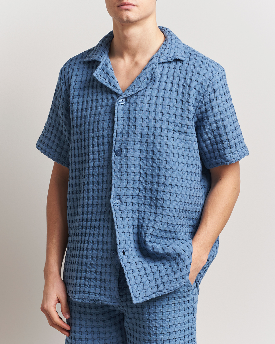 Mies | Kauluspaidat | OAS | Cuba Waffle Shirt Coronet