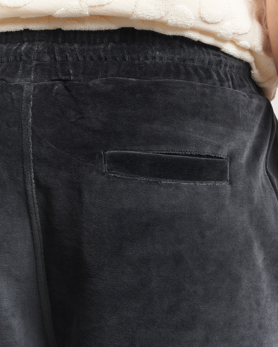 Mies | Shortsit | OAS | Velour Shorts Nearly Black