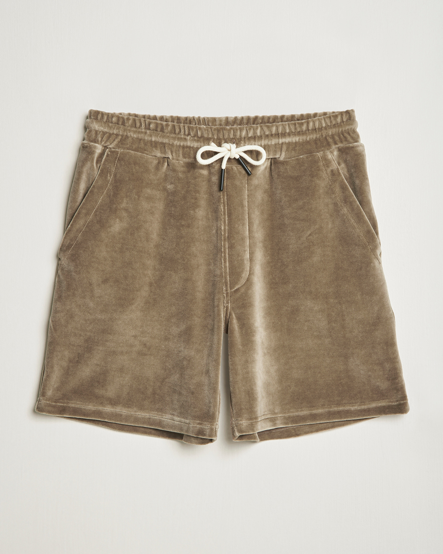 Mies | Shortsit | OAS | Velour Shorts Morel