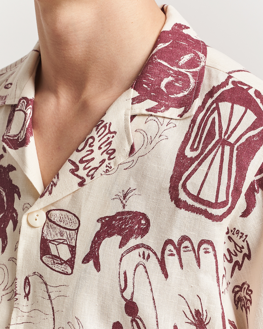 Mies | Kauluspaidat | OAS | Cuba Linen Shirt Cantina