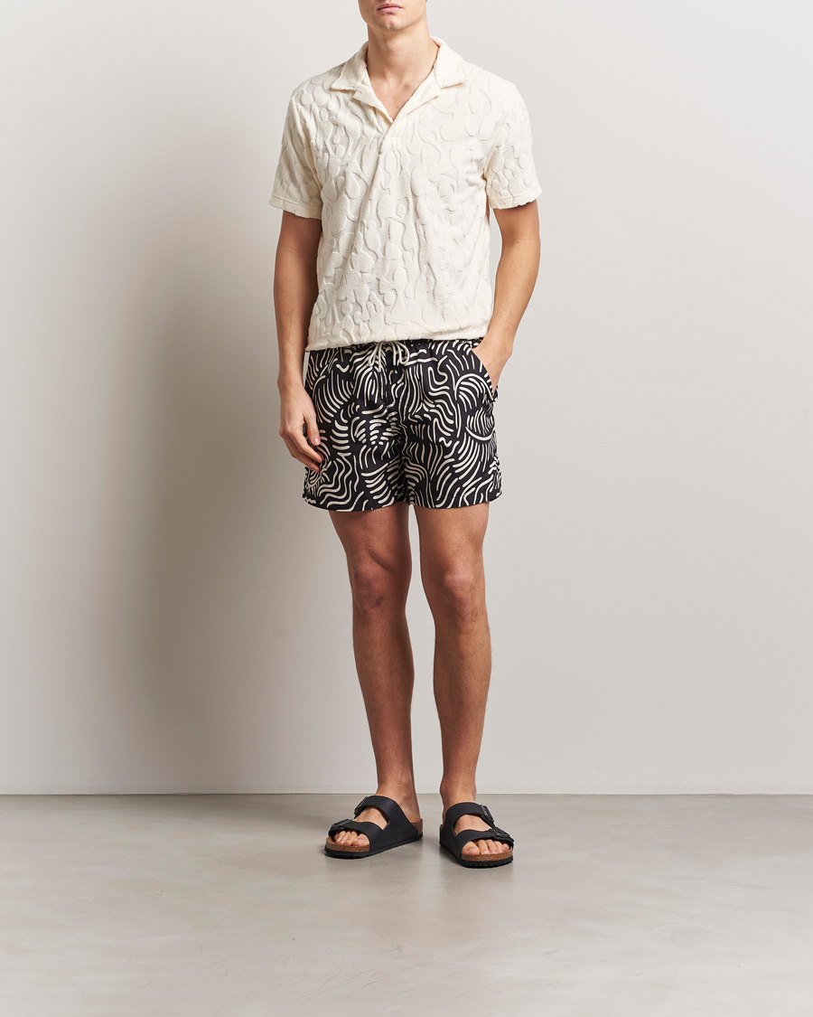 Mies | Uimahousut | OAS | Printed Swimshorts Tar Lorenzo