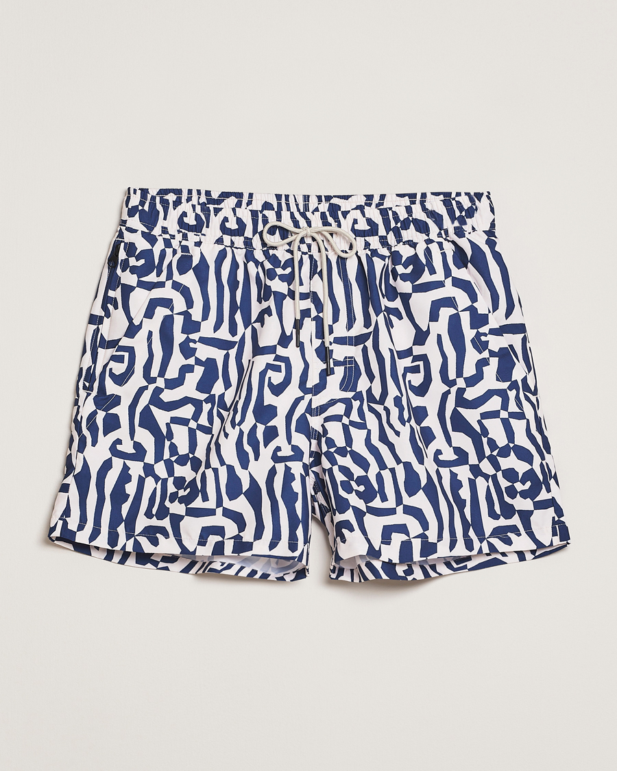 Mies | Uimahousut | OAS | Printed Swimshorts Marbling