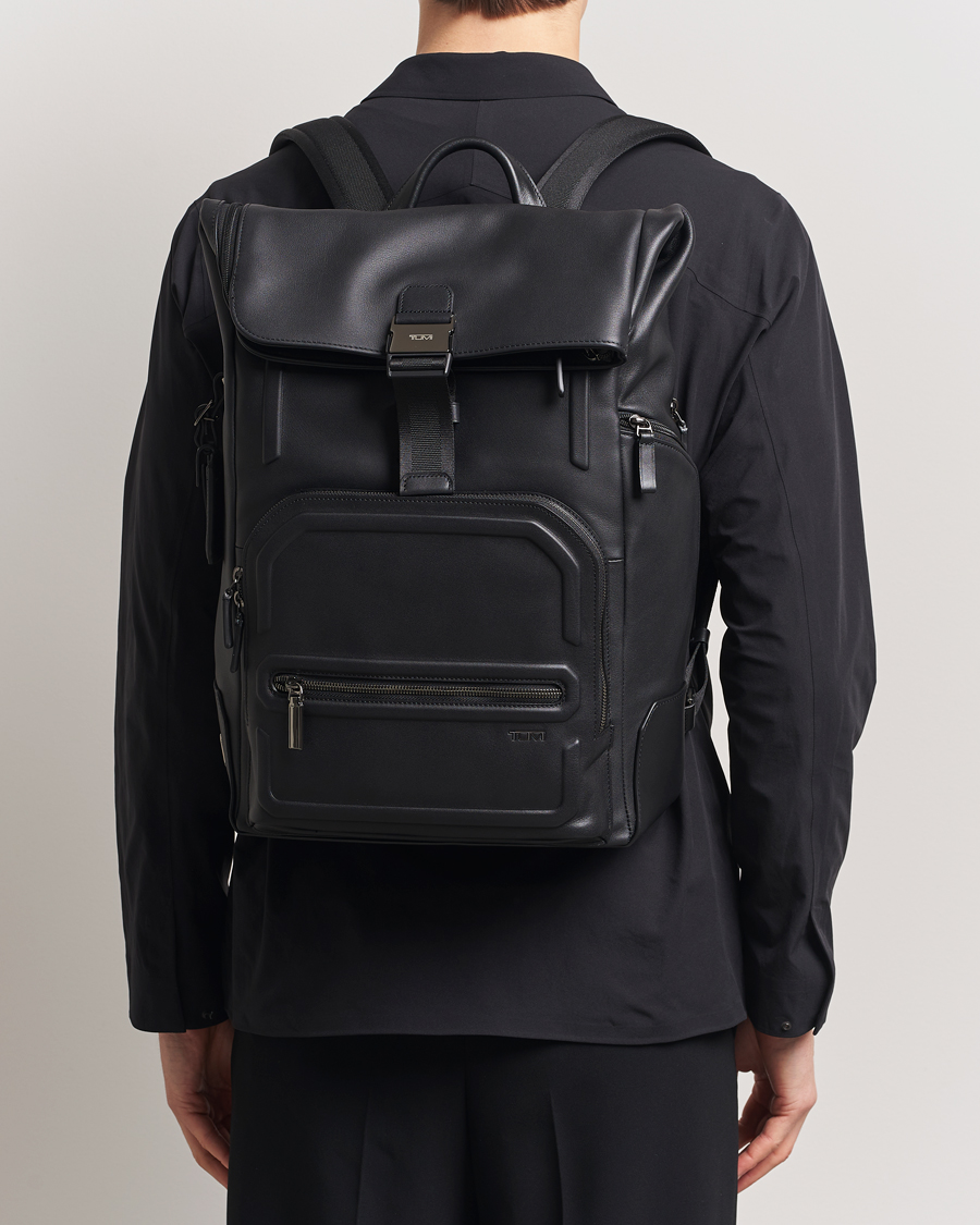Mies | Laukut | TUMI | Harrison Osborn Roll Top Backpack Black