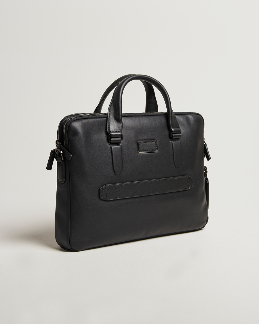 Mies | Laukut | TUMI | Harrison Sycamore Slim Leather Brief Black