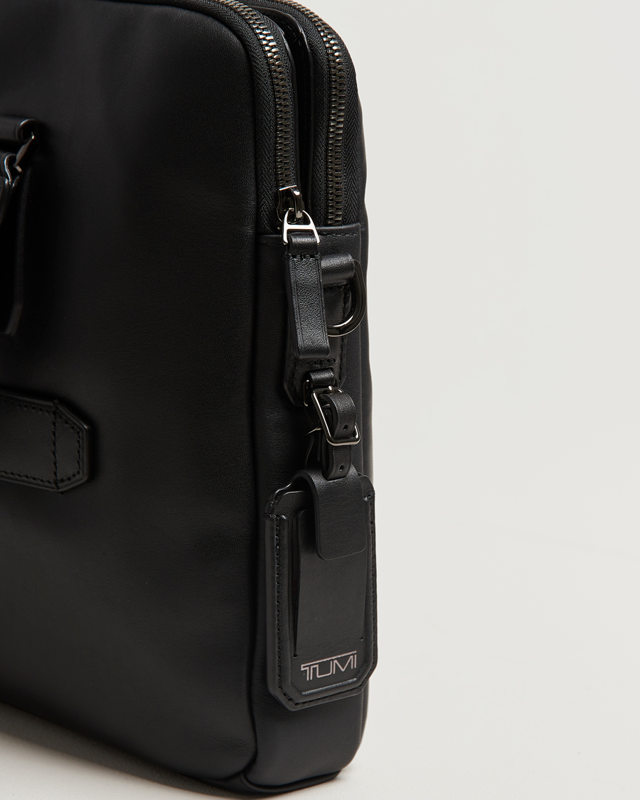 Mies | Laukut | TUMI | Harrison Sycamore Slim Leather Brief Black