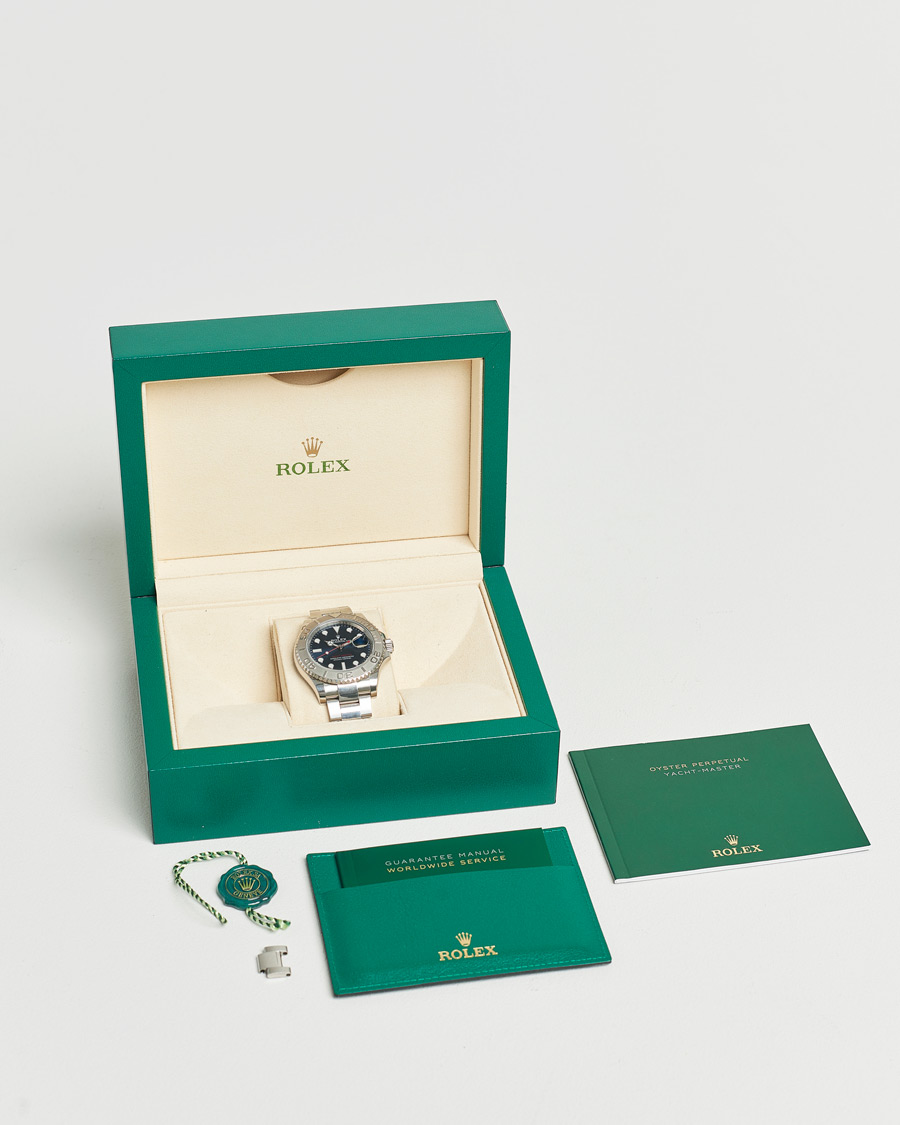 Mies | Rolex Pre-Owned Yacht Master Oyster Perpetual Steel Platinum | Rolex Pre-Owned | Yacht Master Oyster Perpetual Steel Platinum