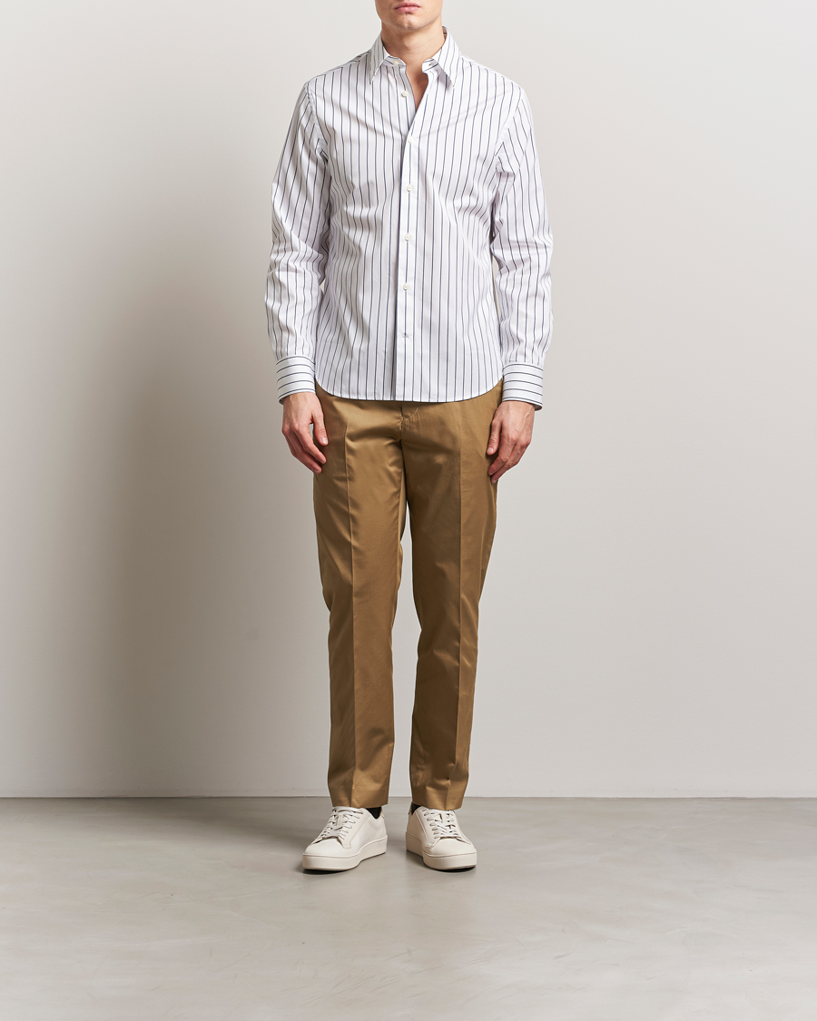 Mies | Housut | Tiger of Sweden | Tannen Cotton Drawstring Trousers Beige