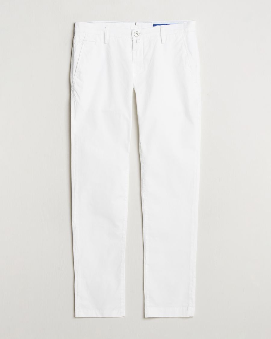 Mies | Housut | Jacob Cohën | Bobby Cotton Gabardine Chinos White