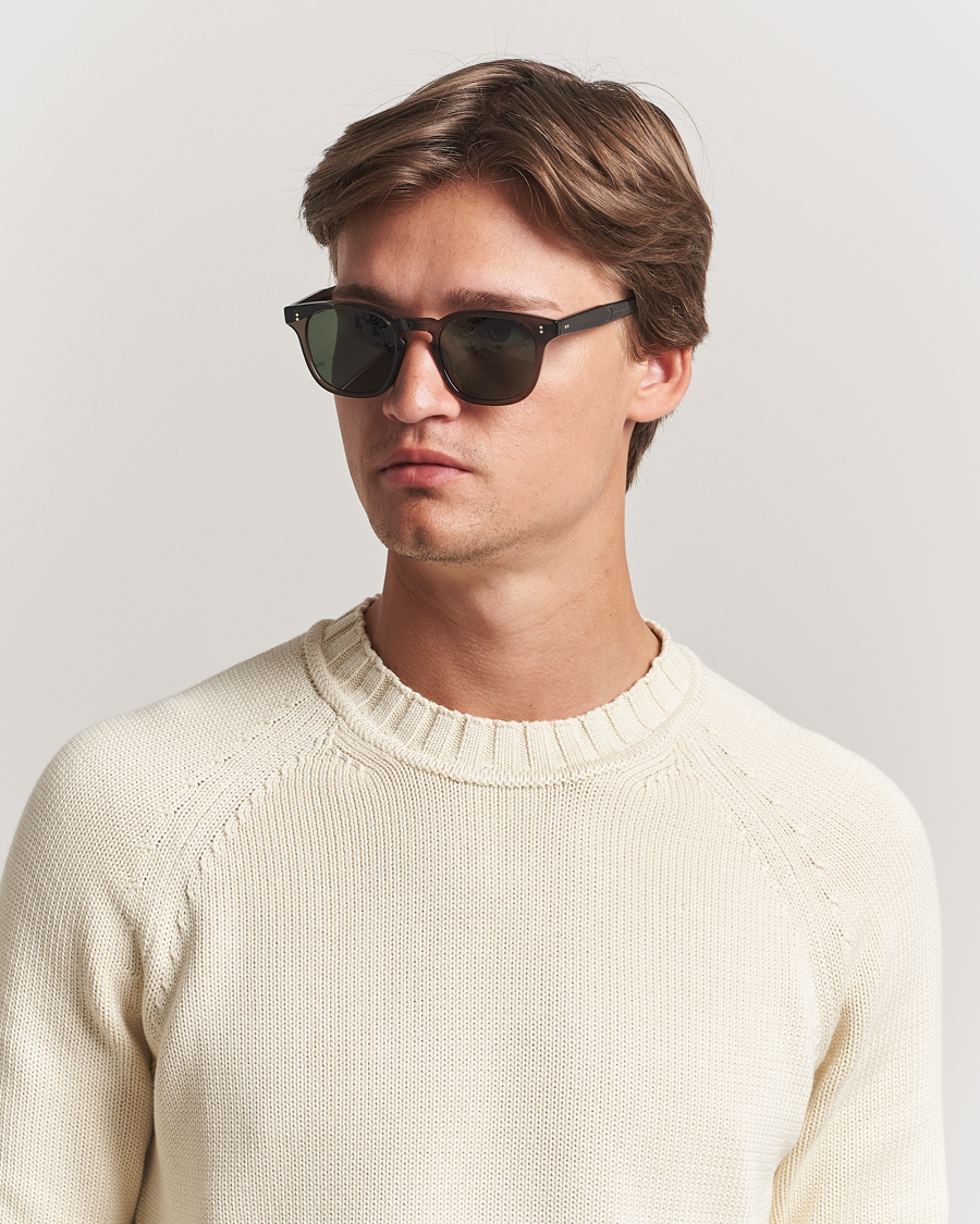 Mies | Aurinkolasit | Garrett Leight | Ace II 49 Sunglasses Black Glass