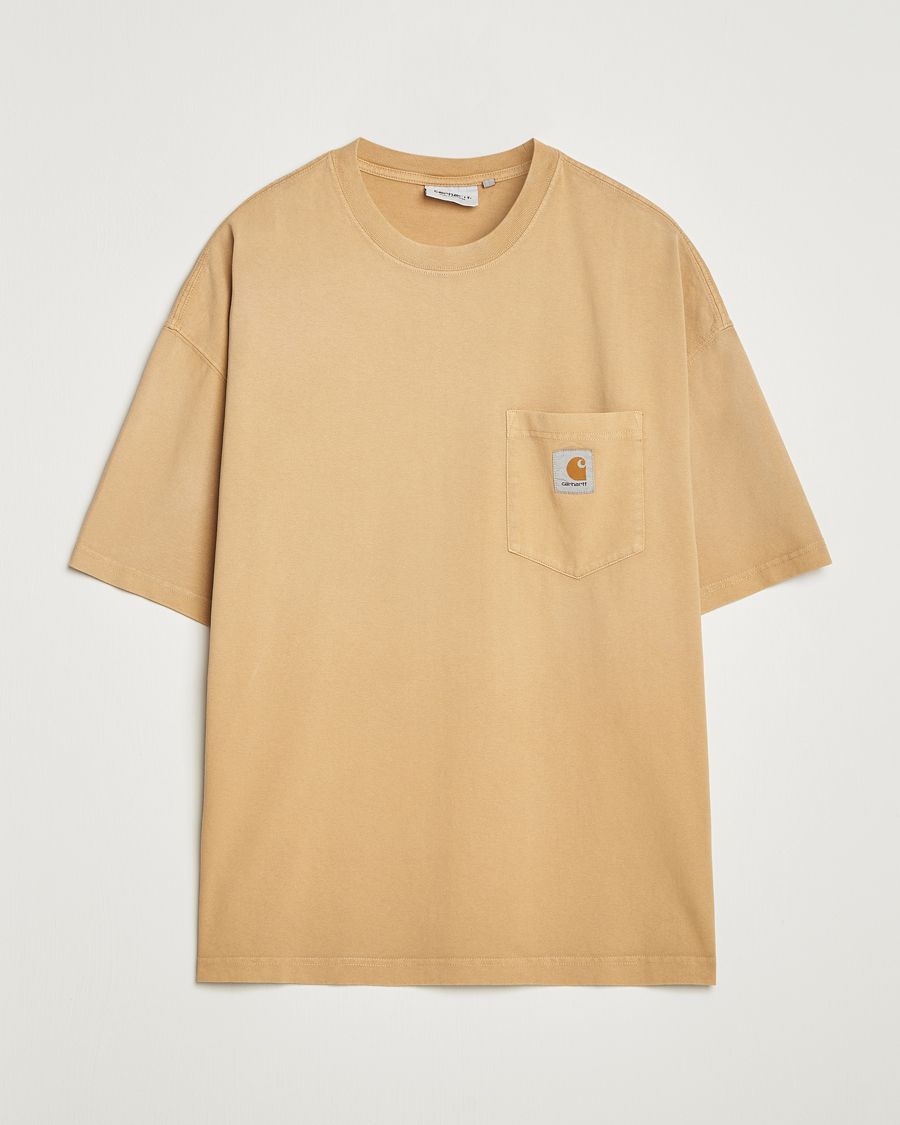 Mies | T-paidat | Carhartt WIP | Hudson Pocket T-Shirt Dusty Brown
