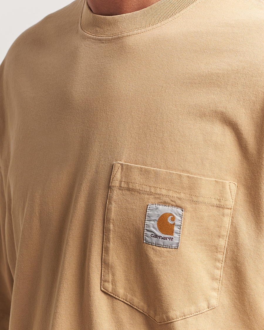 Mies | T-paidat | Carhartt WIP | Hudson Pocket T-Shirt Dusty Brown