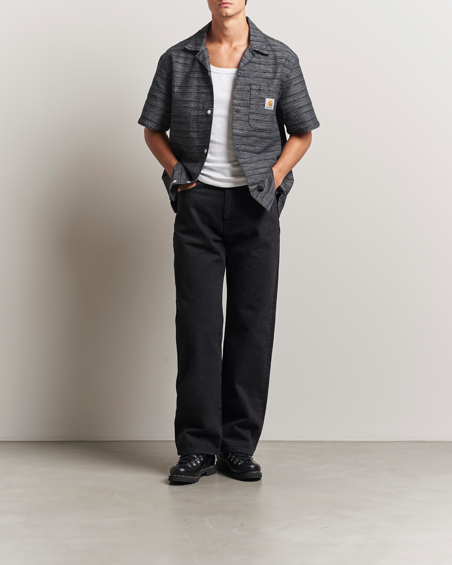 Mies | Kauluspaidat | Carhartt WIP | Gellar Short Sleeve Shirt Black