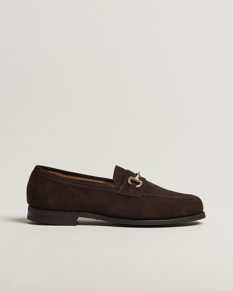 Mies | Loaferit | Myrqvist | Karlberg Loafer Dark Brown Suede