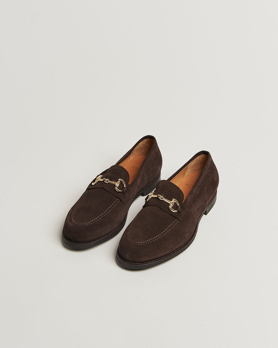 Mies | Loaferit | Myrqvist | Karlberg Loafer Dark Brown Suede