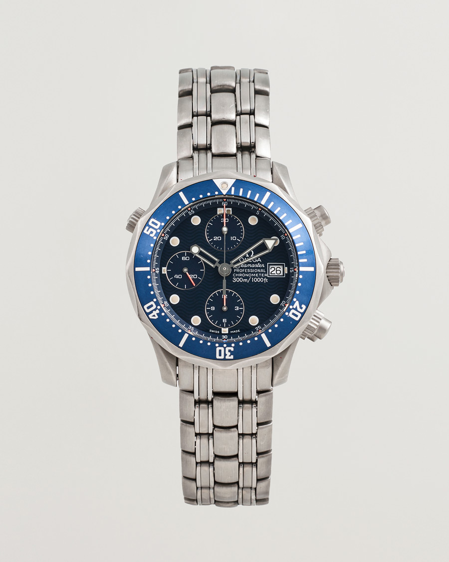 Mies | Omega Pre-Owned Seamaster SMP 300 Chrono Titan | Omega Pre-Owned | Seamaster SMP 300 Chrono Titan