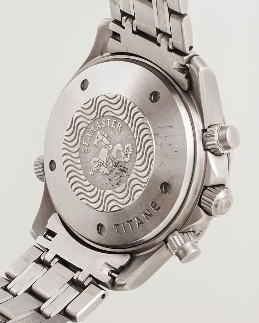 Mies | Omega Pre-Owned Seamaster SMP 300 Chrono Titan | Omega Pre-Owned | Seamaster SMP 300 Chrono Titan