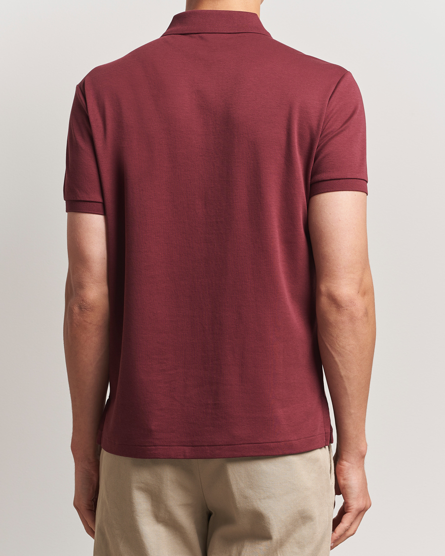 Mies | Pikeet | Polo Ralph Lauren | Luxury Pima Cotton Polo Red Wine