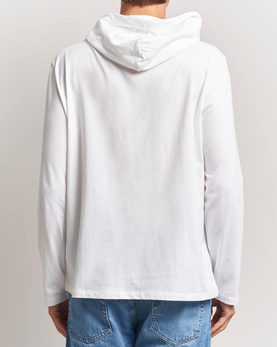 Mies | T-paidat | Polo Ralph Lauren | Long Sleeve Hooded T-Shirt White