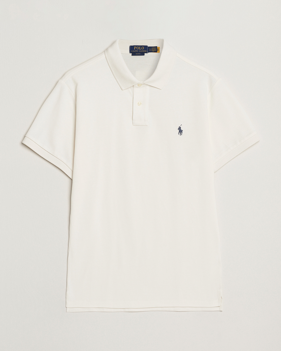 Mies | Pikeet | Polo Ralph Lauren | Slim Fit Polo Pale Cream