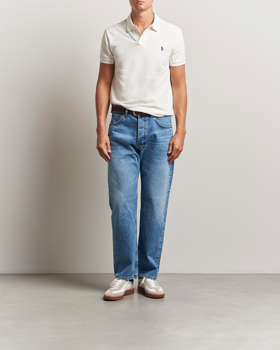 Mies | Pikeet | Polo Ralph Lauren | Slim Fit Polo Pale Cream