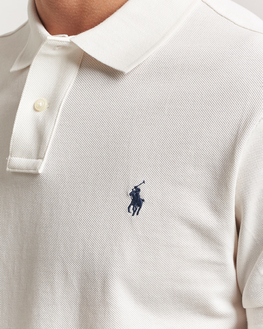 Mies | Pikeet | Polo Ralph Lauren | Slim Fit Polo Pale Cream