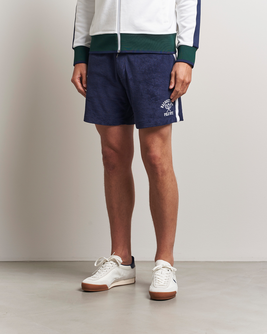 Mies | Shortsit | Polo Ralph Lauren | Athletic Track Sweat Shorts Newport Navy