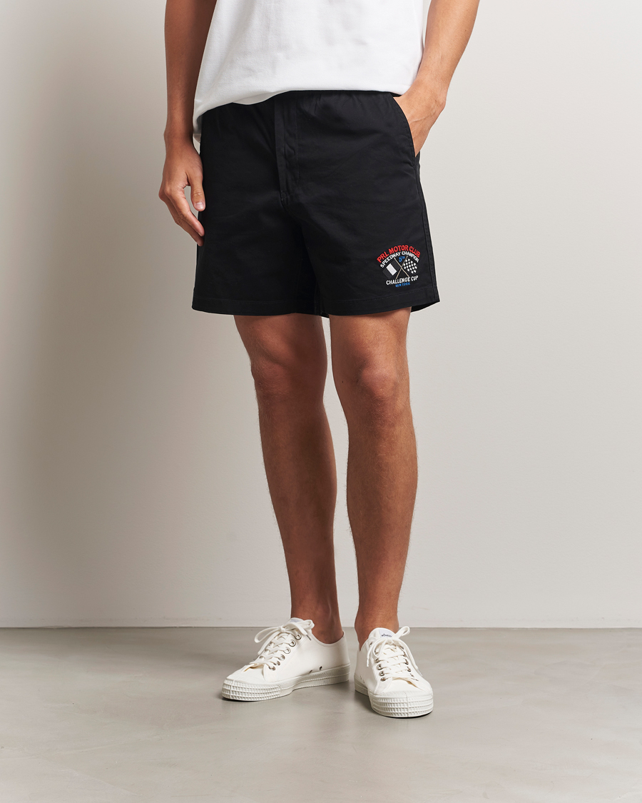 Mies | Shortsit | Polo Ralph Lauren | Prepster Flat Front Shorts Polo Black/Motor Club