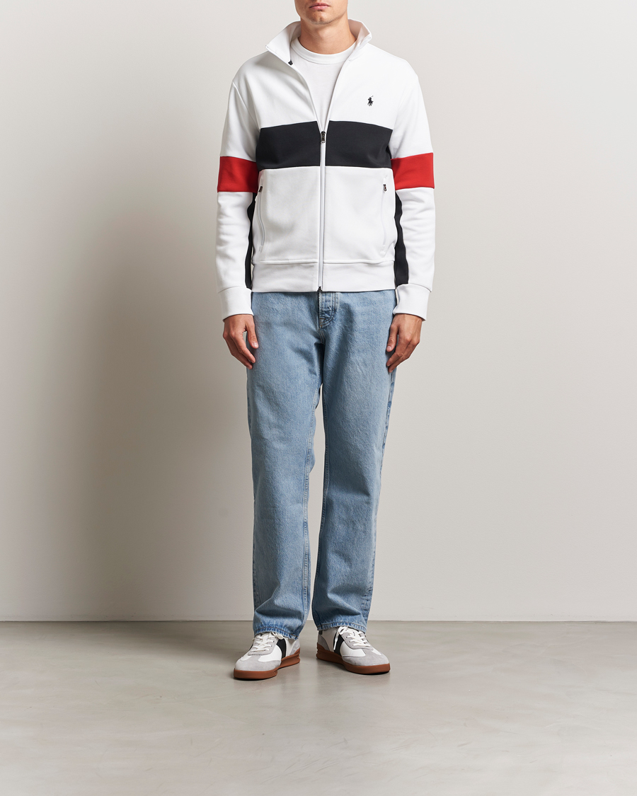 Mies | Puserot | Polo Ralph Lauren | Striped Track Jacket Ceramic White/Multi