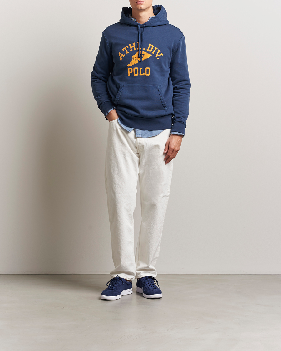 Mies | Puserot | Polo Ralph Lauren | P-Wing Print Hoodie Rustic Navy