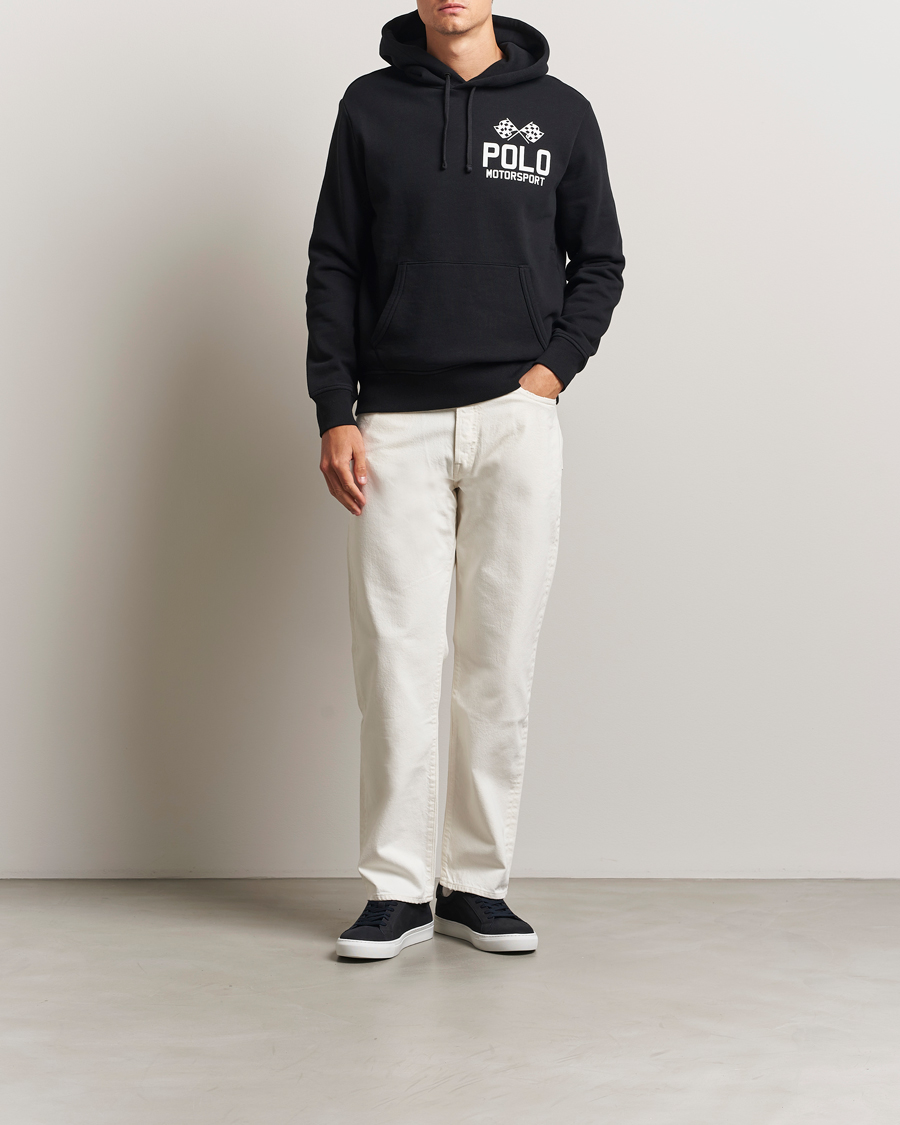 Mies | Puserot | Polo Ralph Lauren | RL Motorsport Hoodie Polo Black