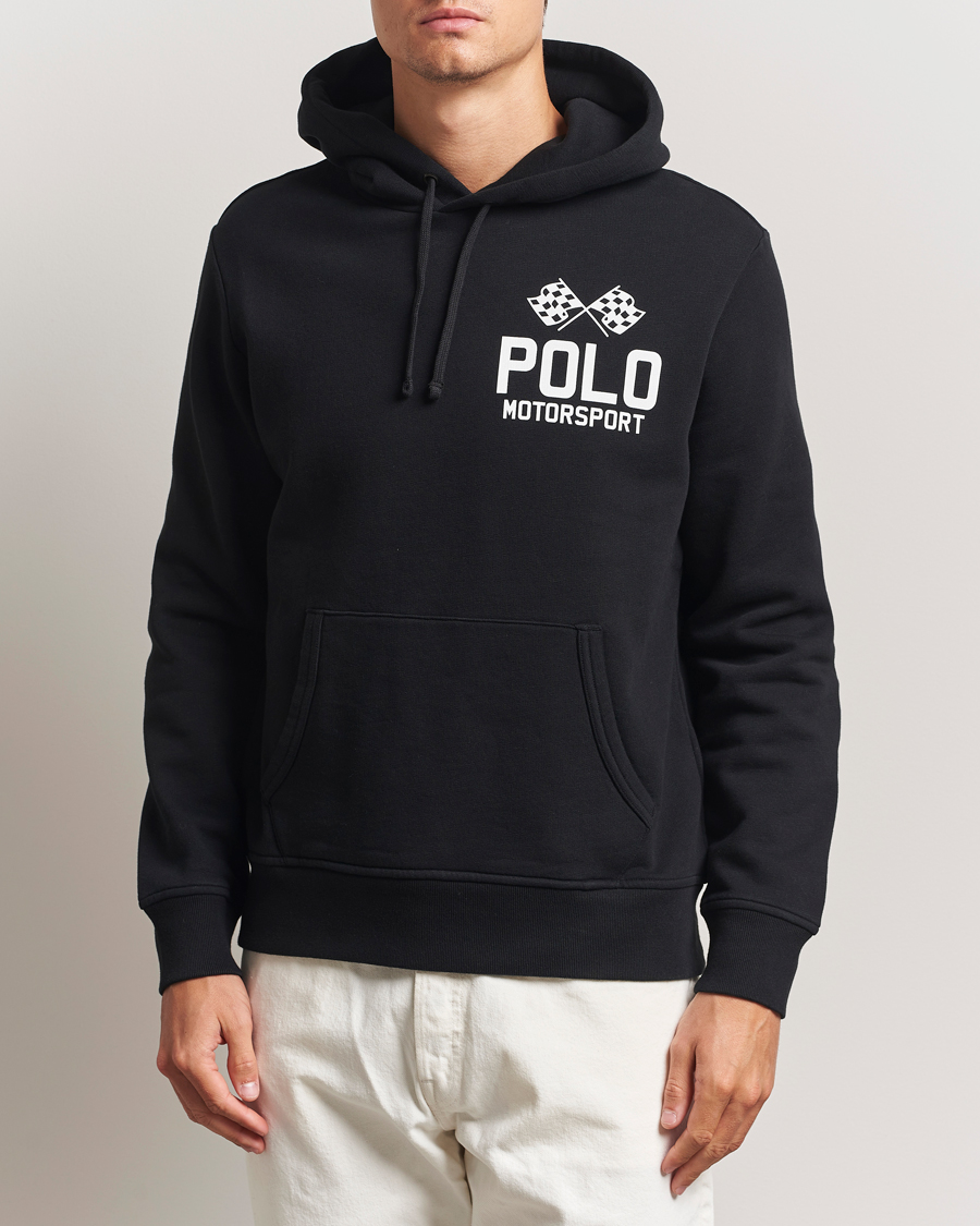 Mies | Puserot | Polo Ralph Lauren | RL Motorsport Hoodie Polo Black