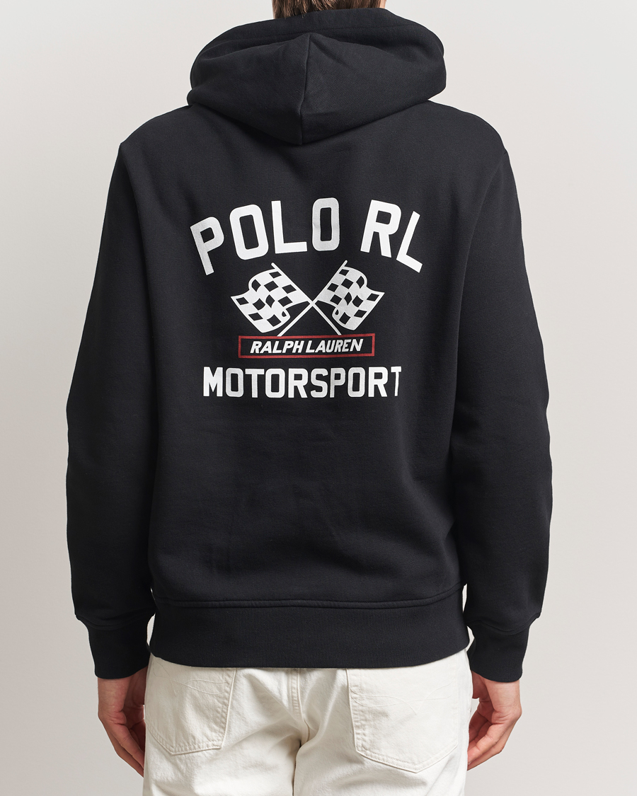 Mies | Puserot | Polo Ralph Lauren | RL Motorsport Hoodie Polo Black