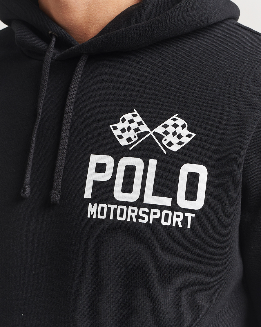 Mies | Puserot | Polo Ralph Lauren | RL Motorsport Hoodie Polo Black