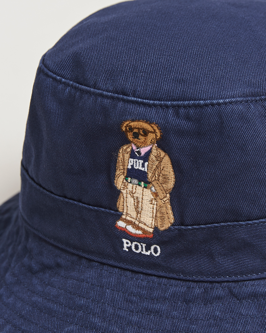 Mies | Päähineet | Polo Ralph Lauren | Loft Bucket Bear Hat Newport Navy