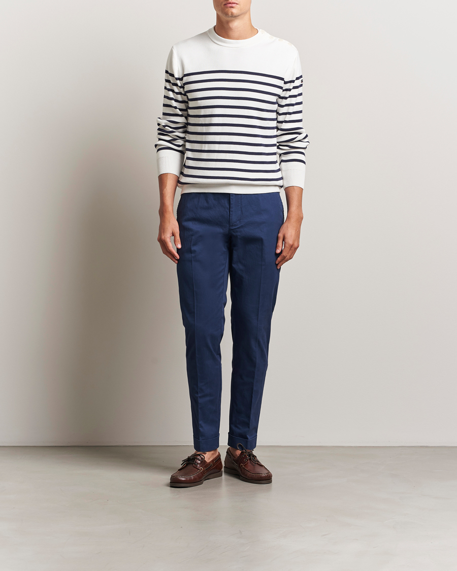Mies | Housut | Polo Ralph Lauren | Cotton Stretch Trousers Rustic Navy